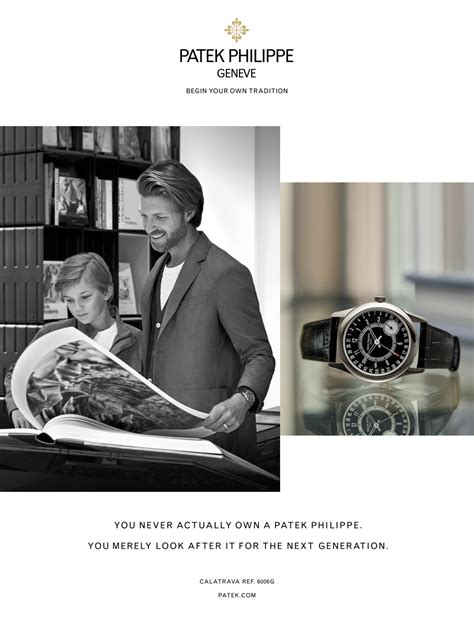 Patek Philippe generations campaign